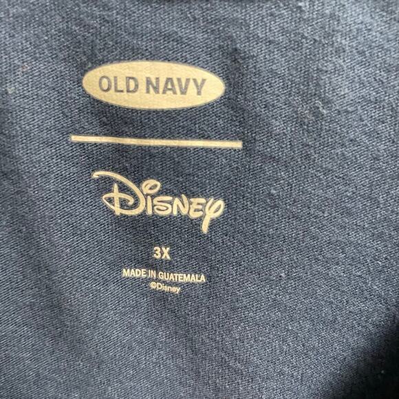 Disney Minnie Mouse Cropped Tee Size 3X Graphic Print Flag Red White Blue - Picture 3 of 3